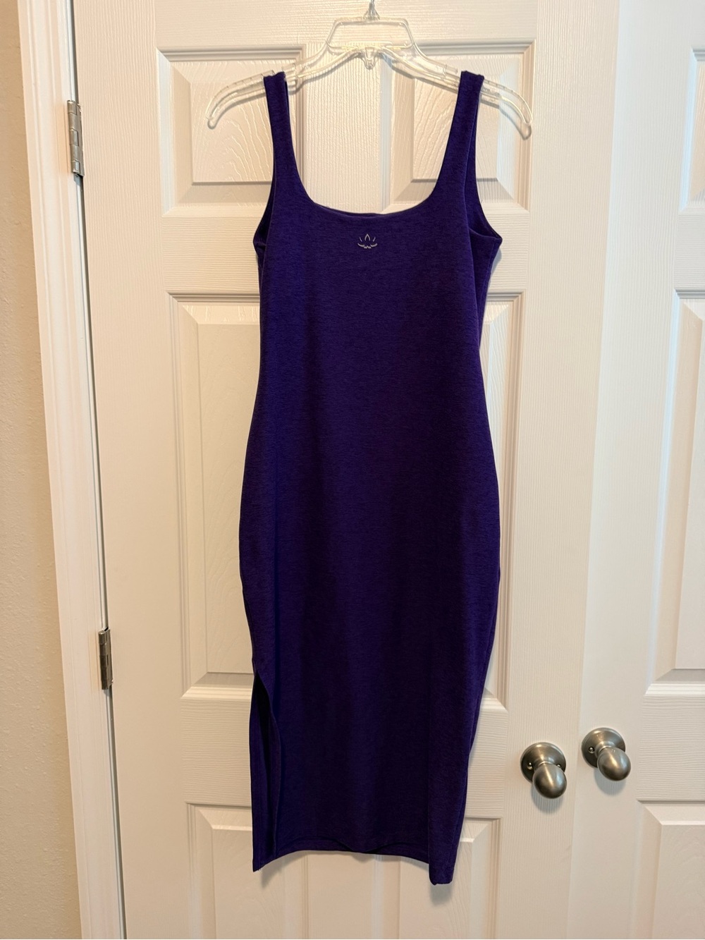 Beyond Yoga Purple Midi Tank Sheath Dress - Picture 5 of 7